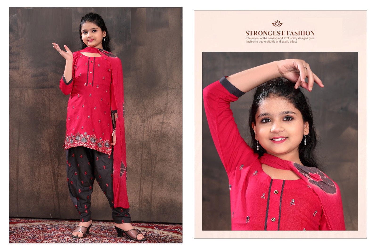 Rimmi 8108 Girls Wear Readymade Suits Catalog
